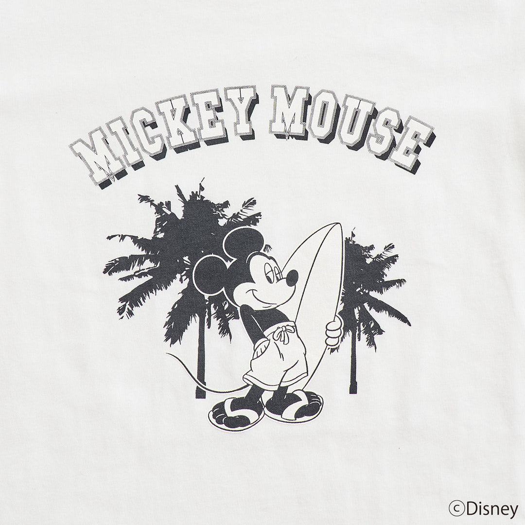 "Palm Tree Surf Mickey" T Shirts Kid's