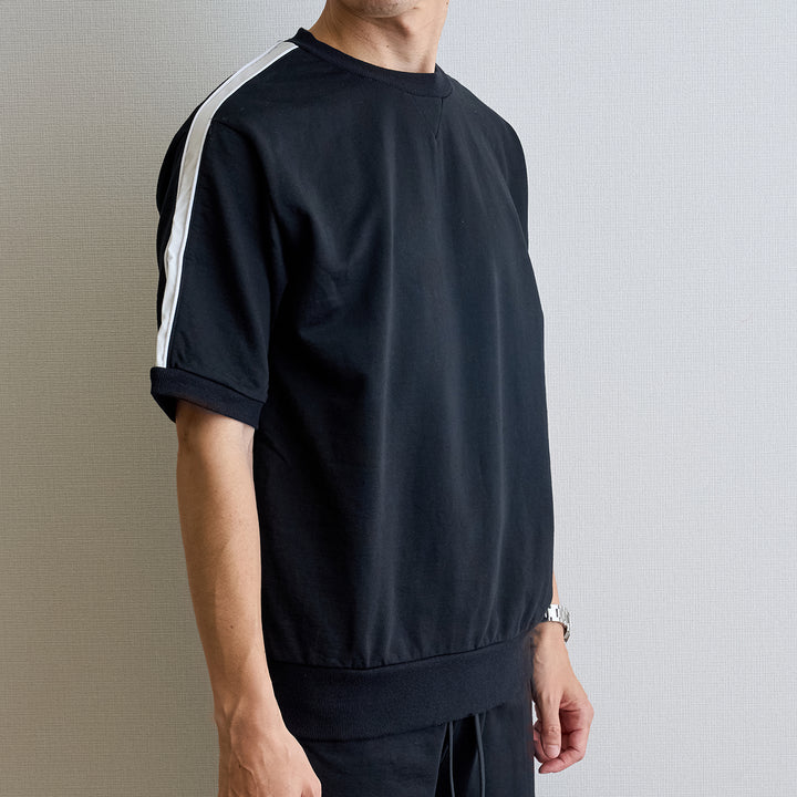 Zephyr Suvin/Giza French Terry Half Sleeve Pull Over