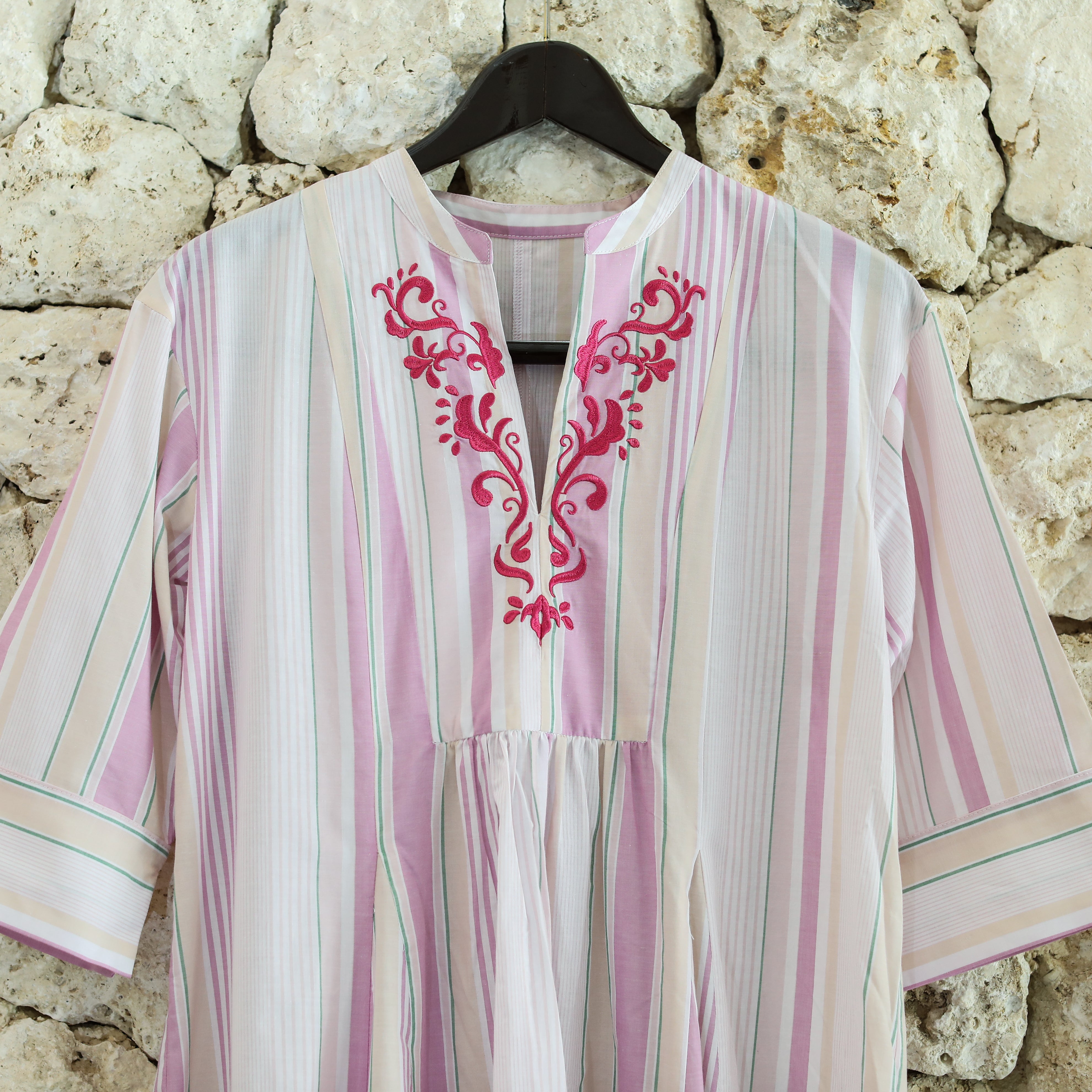 Rumieloin Multi Stripe Dress