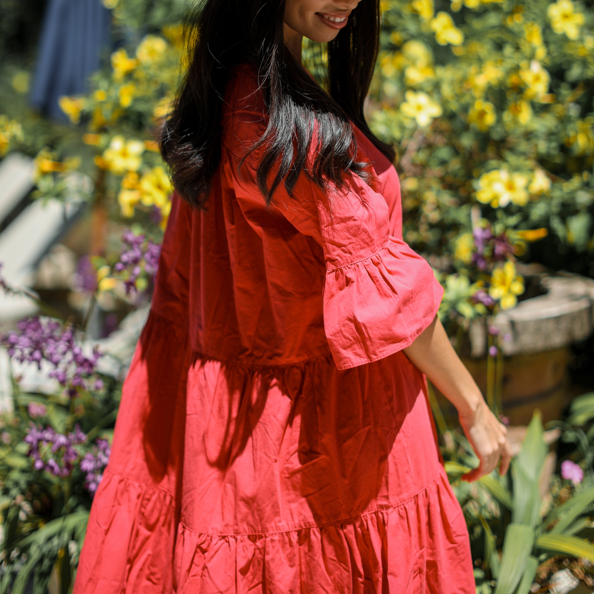 Rumieloin Tiered Dress