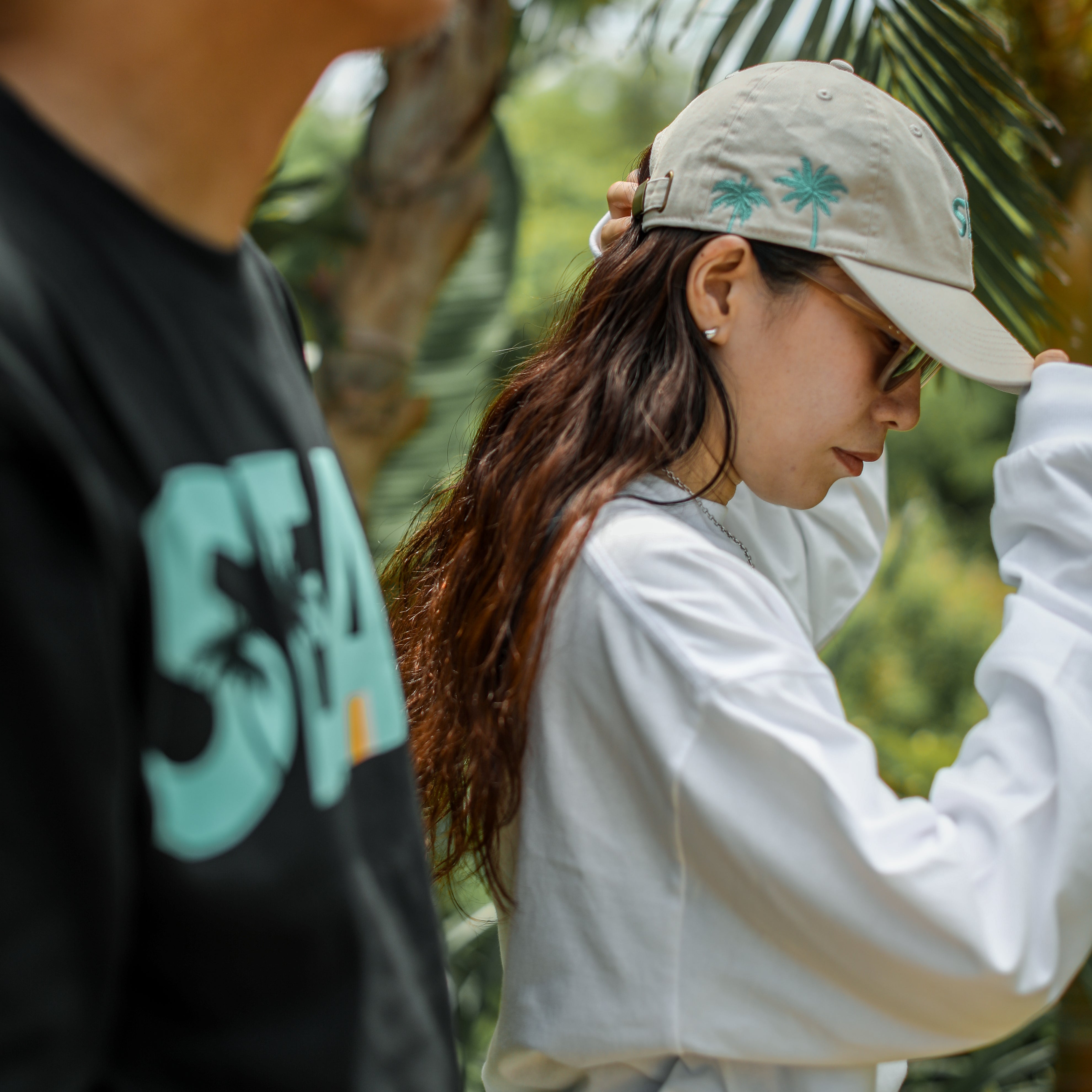 WINDANDSEA × SHIGIRA SEVEN MILES RESORT ”SEA”  Print Long Sleeve T-Shirts