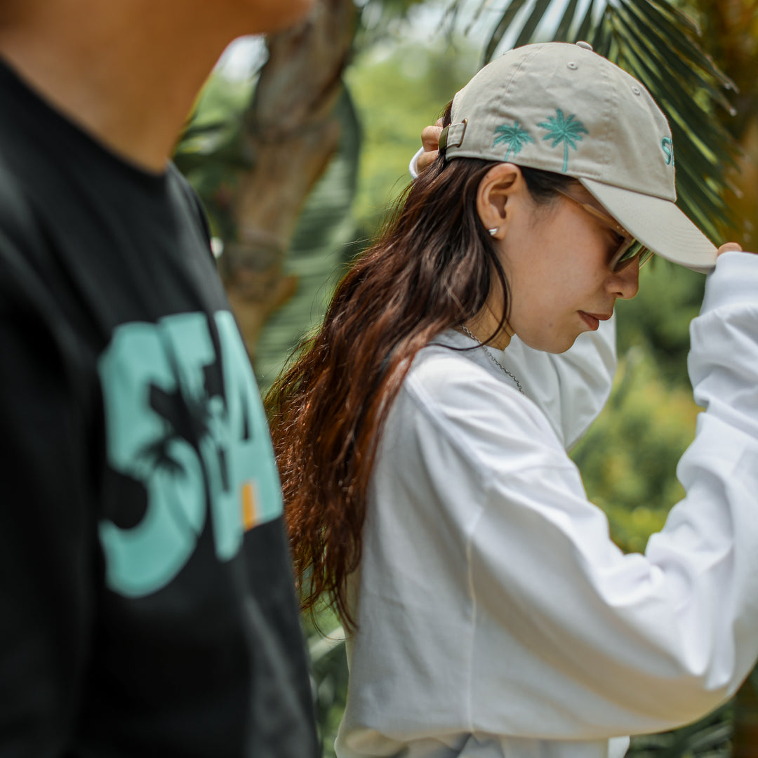 WINDANDSEA × SHIGIRA SEVEN MILES RESORT ”SEA”  Print Long Sleeve T-Shirts