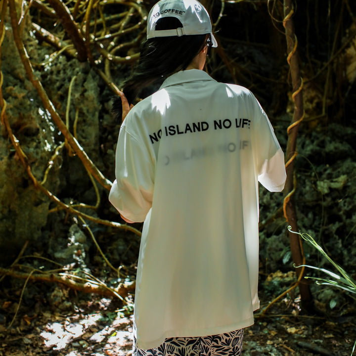 "NO ISLAND" S/S Shirts