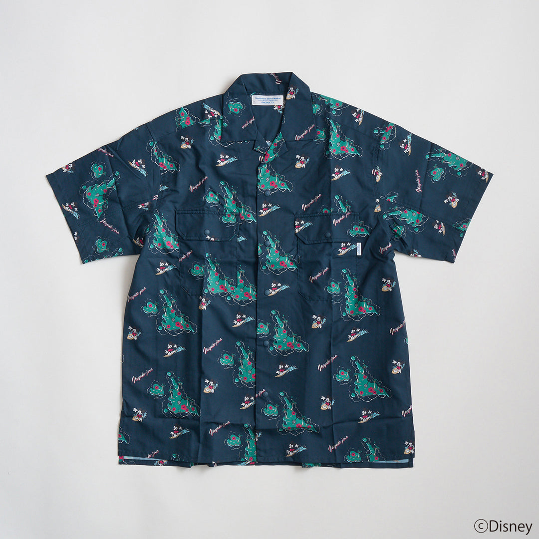 ”Miyakojima Surf Mickey” Patterned H/S Shirts