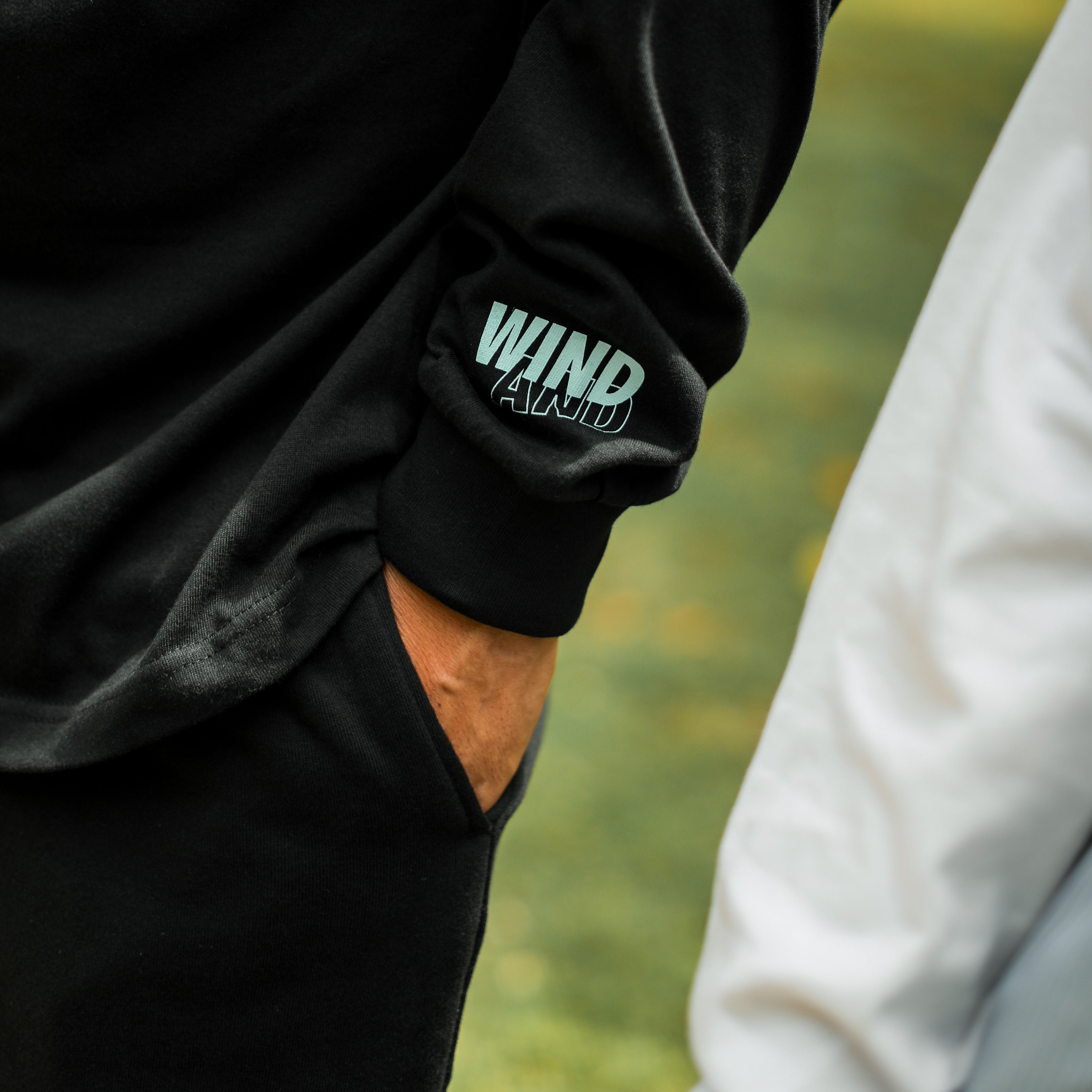 WINDANDSEA × SHIGIRA SEVEN MILES RESORT ”SEA”  Print Long Sleeve T-Shirts