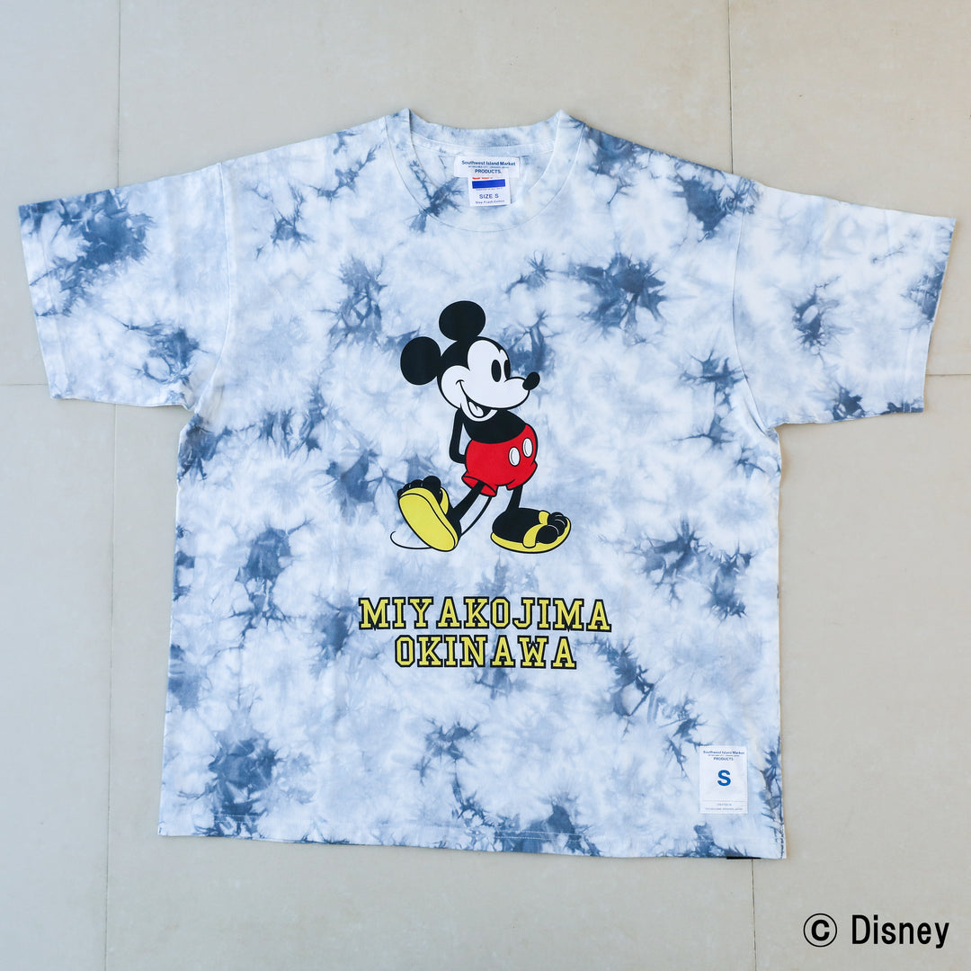GOAT*Mickey Tie-dye Print T-Shirt