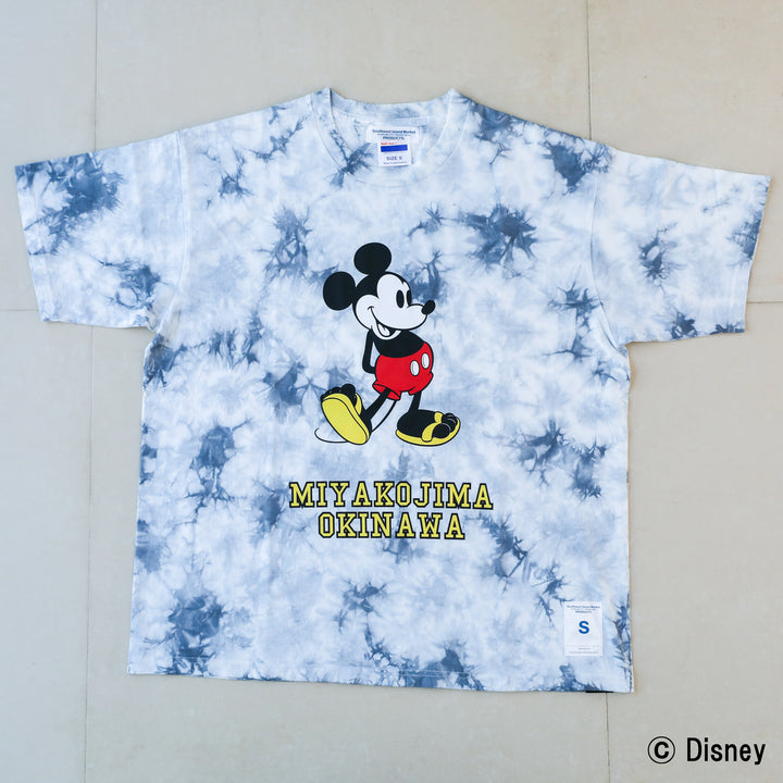 GOAT*Mickey Tie-dye Print T-Shirt