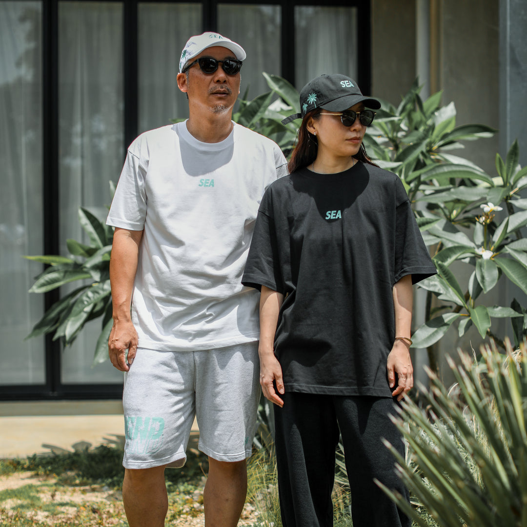 WINDANDSEA × SHIGIRA SEVEN MILES RESORT Back Print T-Shirts