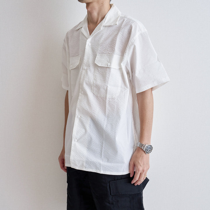 Zephyr COOLMAX SEERSUCKER Open Collar Shirts