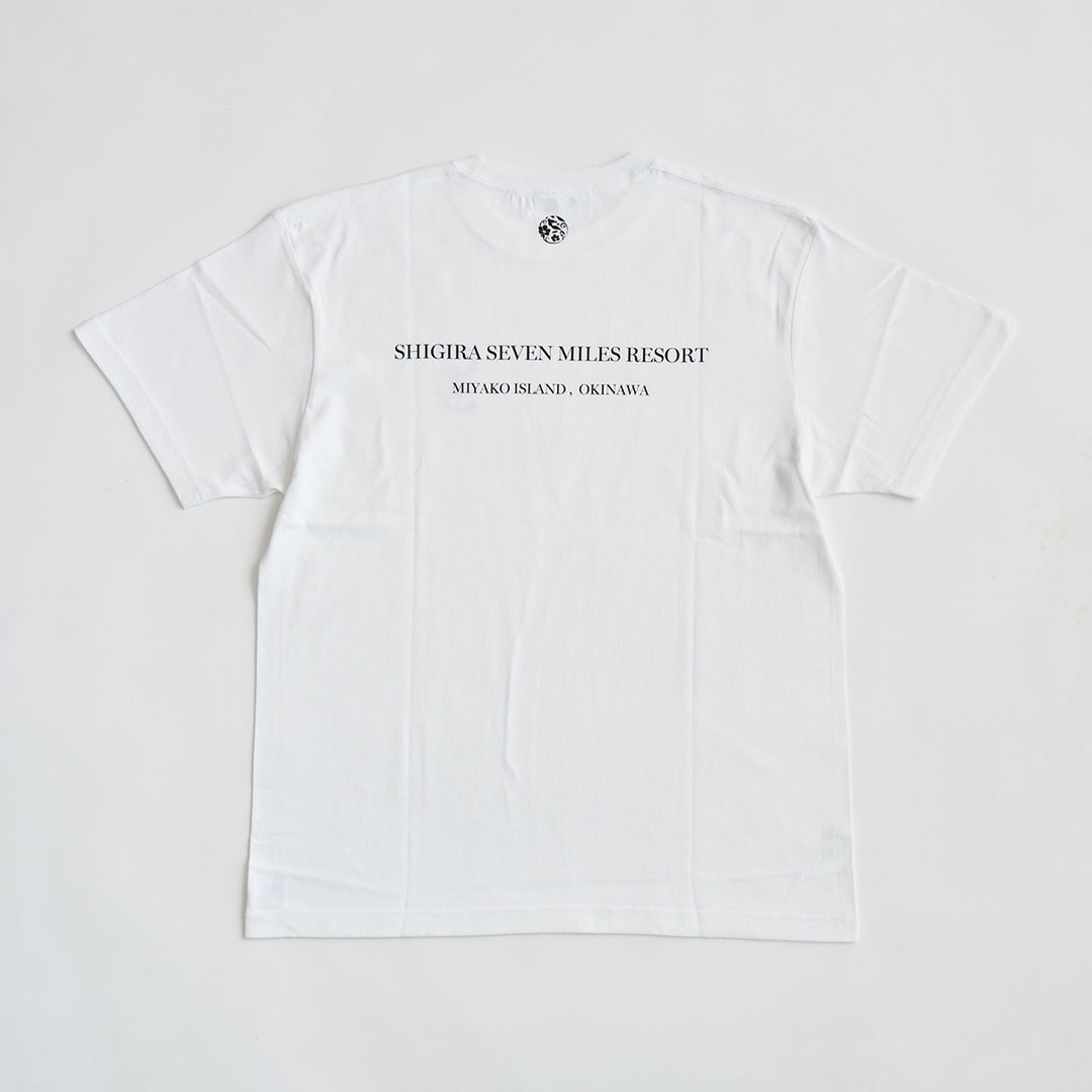 SHIGIRA SEVEN MILES RESORT オリジナル フラワープリント Tシャツ