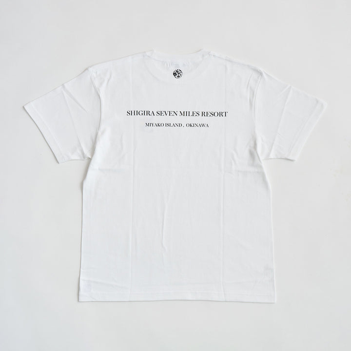SHIGIRA SEVEN MILES RESORT オリジナル フラワープリント Tシャツ
