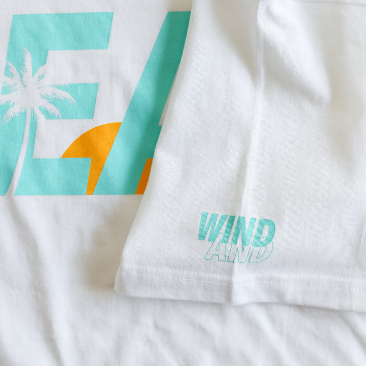 WINDANDSEA × SHIGIRA SEVEN MILES RESORT ”SEA”  Print T-Shirts