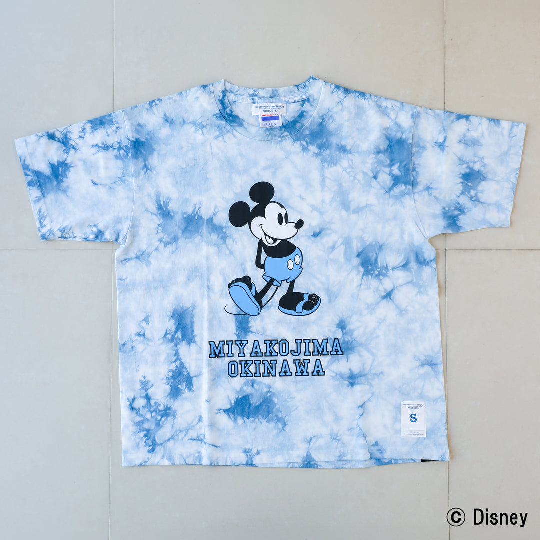 GOAT*Mickey Tie-dye Print T-Shirt