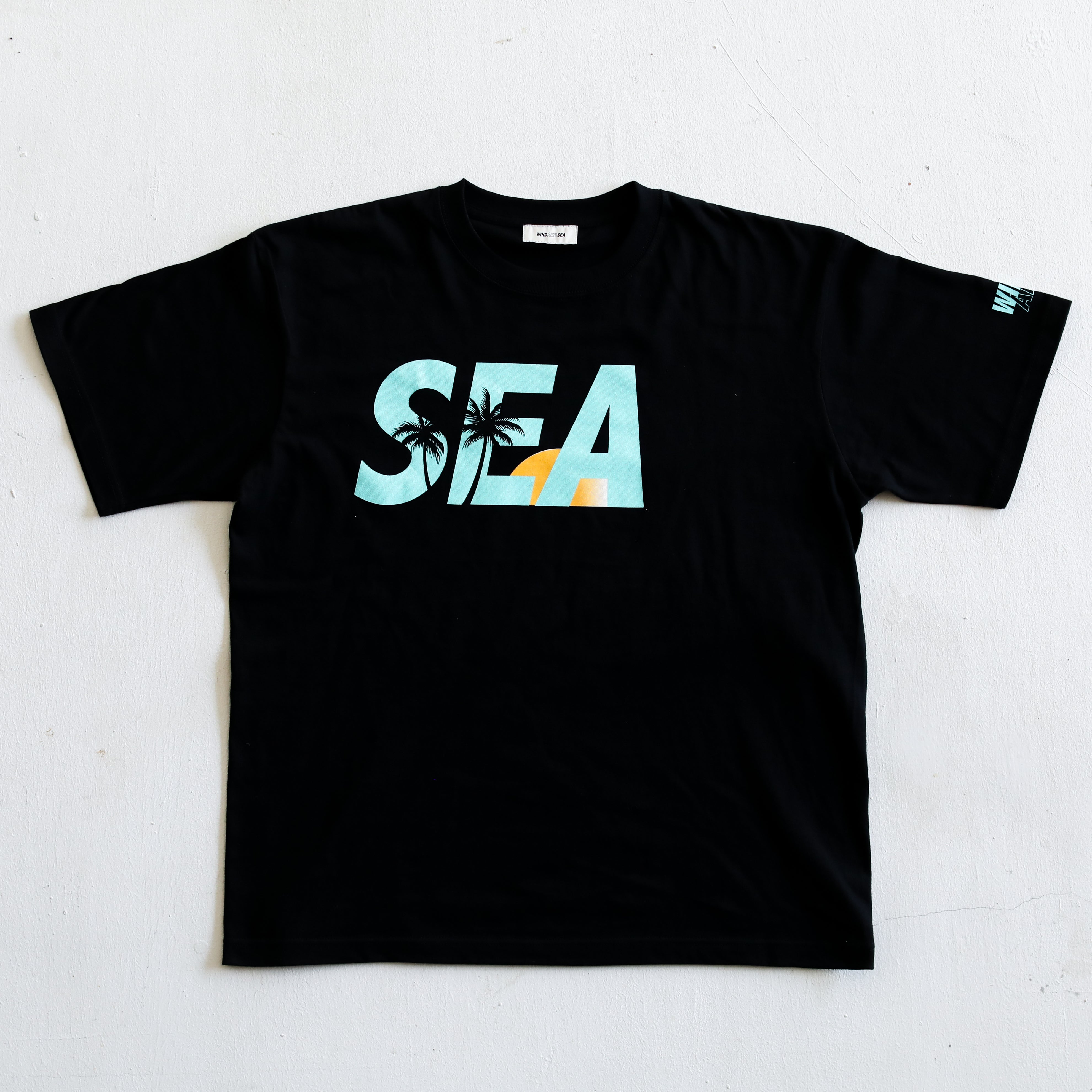 WINDANDSEA × SHIGIRA SEVEN MILES RESORT ”SEA”  Print T-Shirts