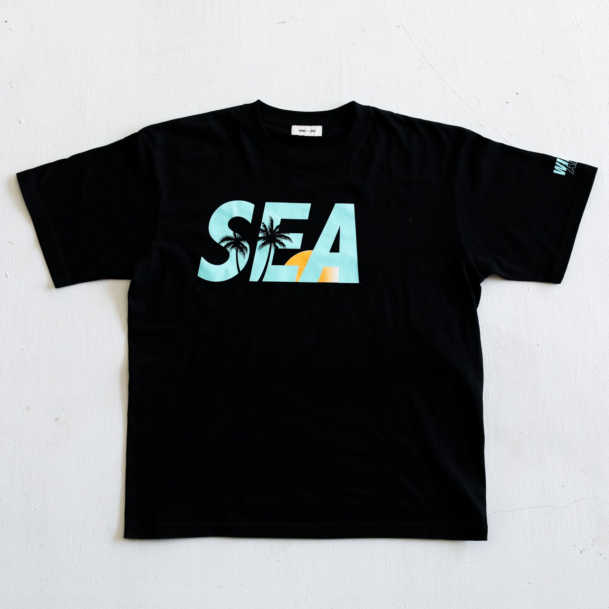 WINDANDSEA × SHIGIRA SEVEN MILES RESORT ”SEA”  Print T-Shirts