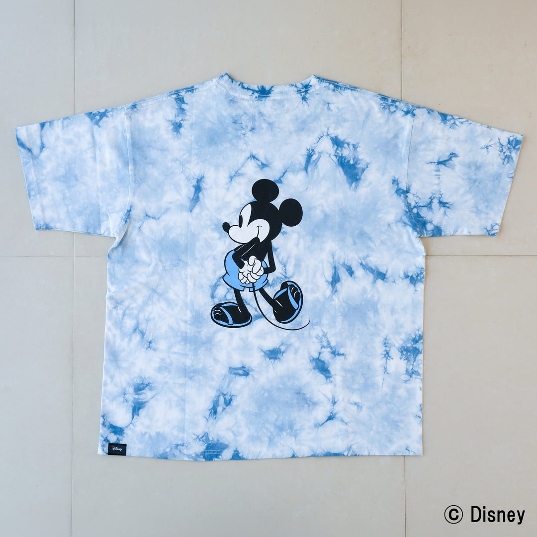 GOAT*Mickey Tie-dye Print T-Shirt