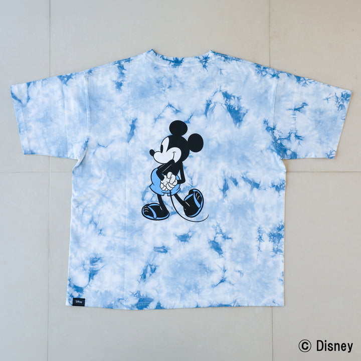 GOAT*Mickey Tie-dye Print T-Shirt