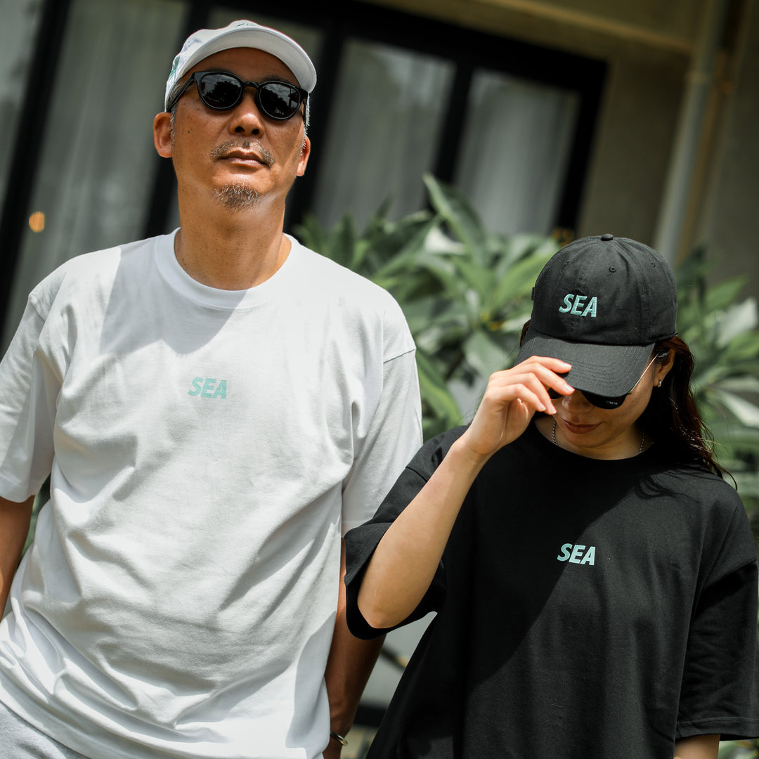 WINDANDSEA × SHIGIRA SEVEN MILES RESORT Back Print T-Shirts