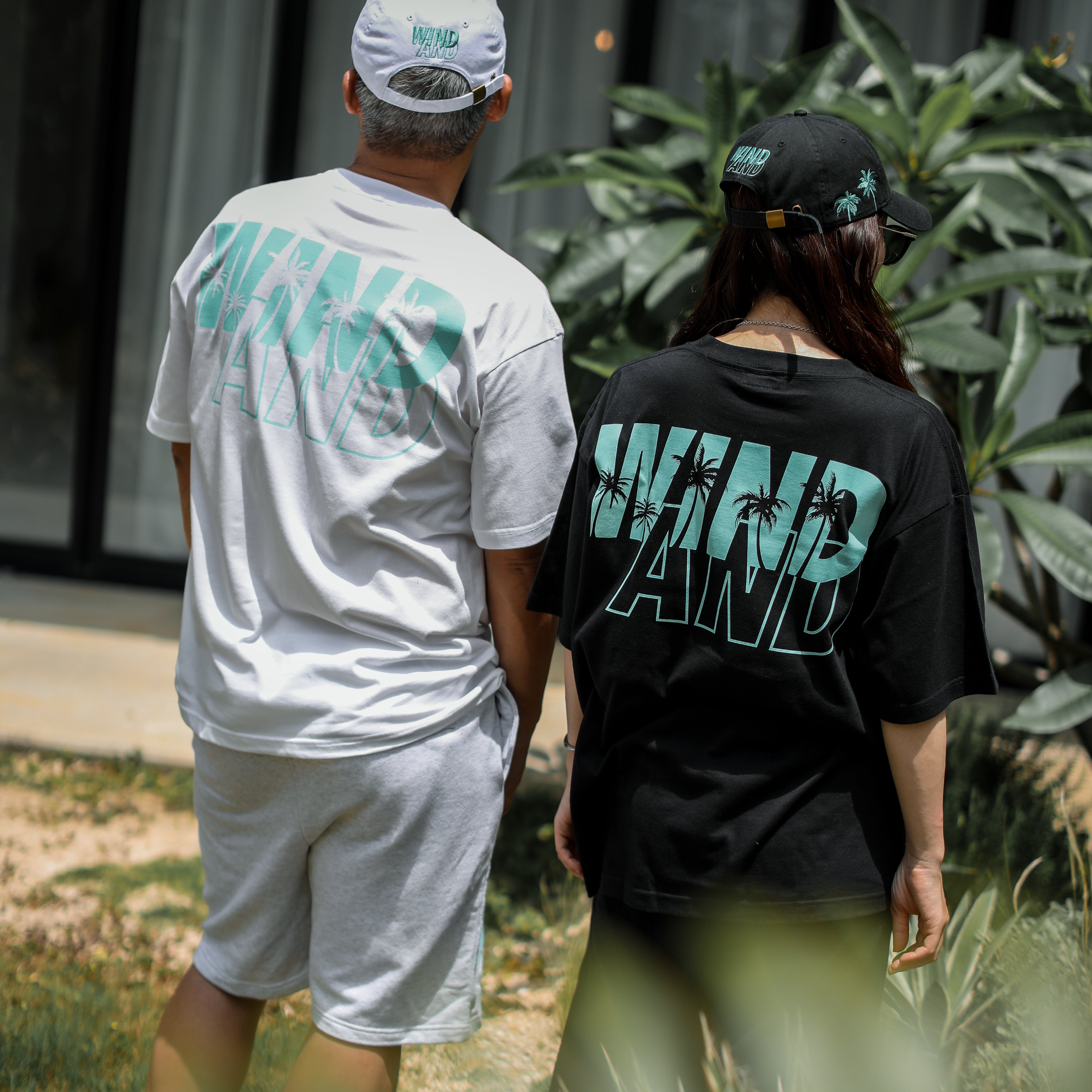 WINDANDSEA × SHIGIRA SEVEN MILES RESORT Back Print T-Shirts