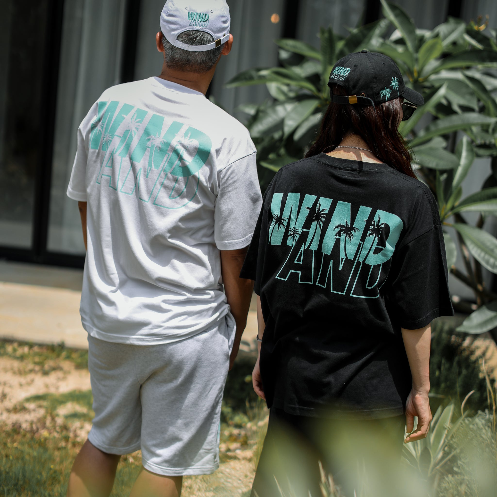 WINDANDSEA × SHIGIRA SEVEN MILES RESORT Back Print T-Shirts