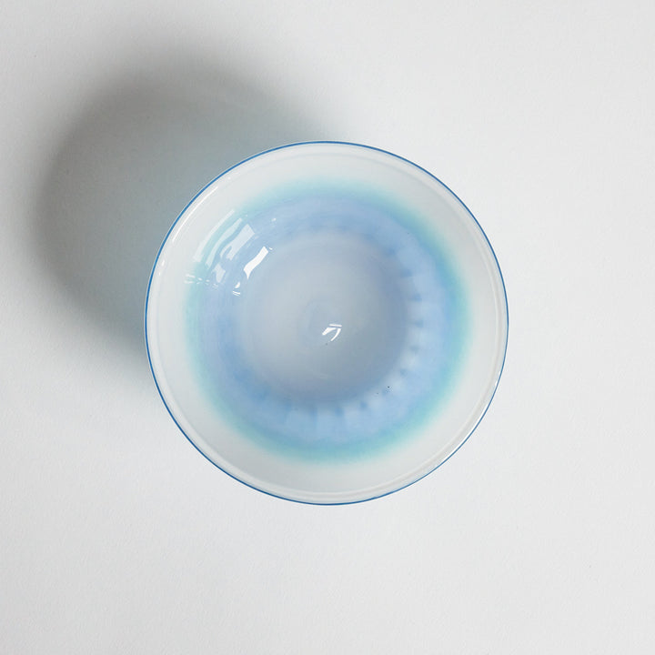 グラスアート藍　ラグーン小鉢
