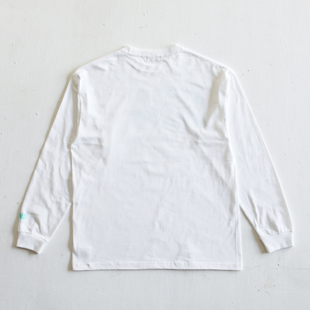 WINDANDSEA × SHIGIRA SEVEN MILES RESORT ”SEA”  Print Long Sleeve T-Shirts