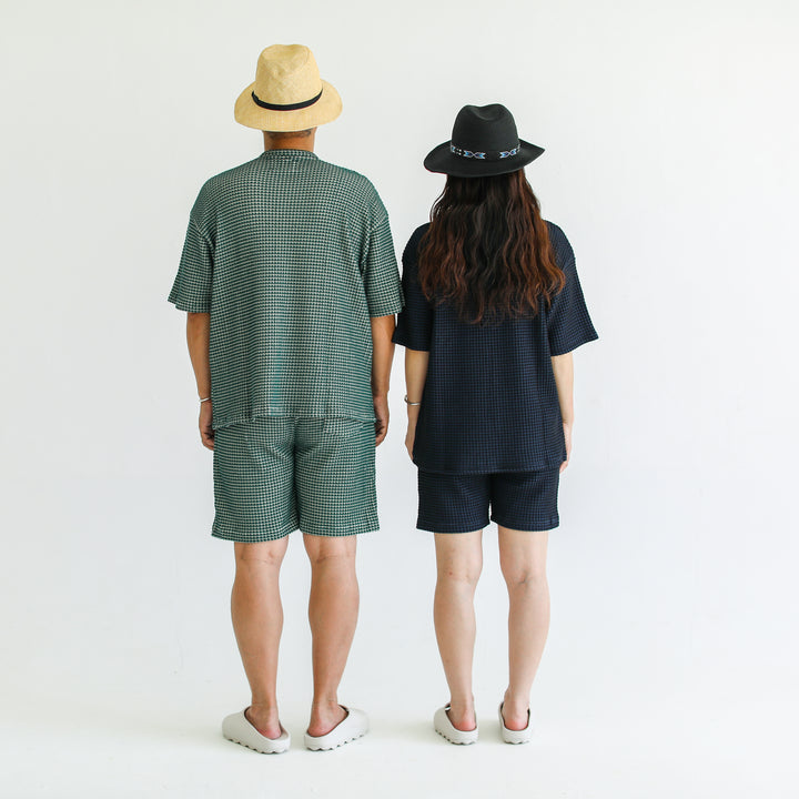 SALVEGE PUBLIC×SHIGIRA Waffle Pull Over