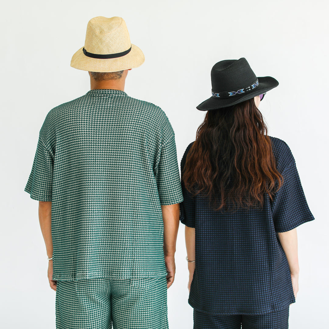 SALVEGE PUBLIC×SHIGIRA Waffle Pull Over