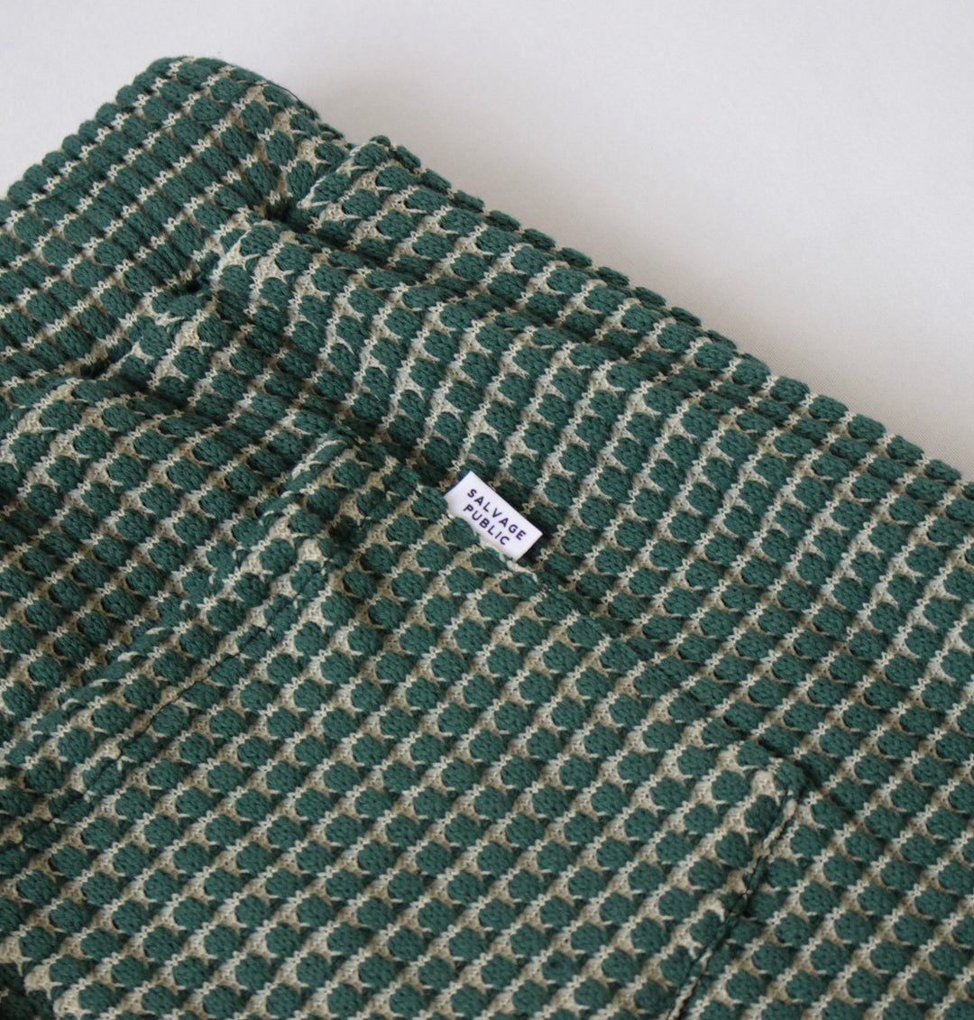 SALVEGE PUBLIC×SHIGIRA Waffle Shorts