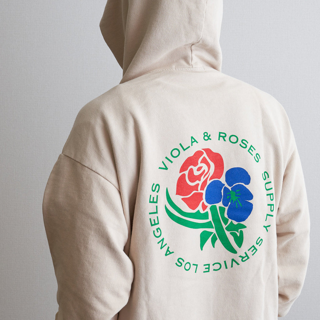 【VIOLA AND ROSES】OVERSIZED HOODIE