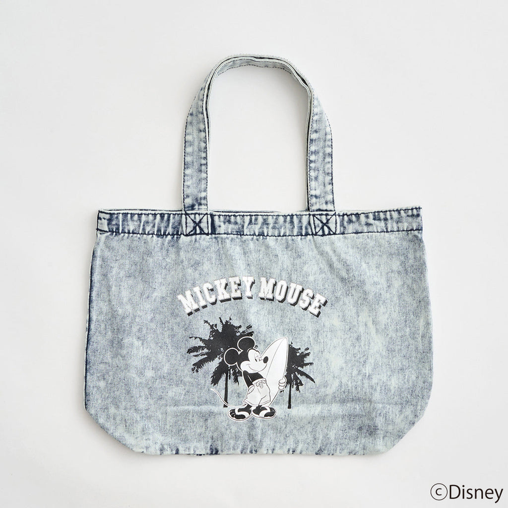 SURF MICKEY Denim Tote Bag L – SHIGIRA SEVEN MILES RESORT オフィシャルオンラインショップ