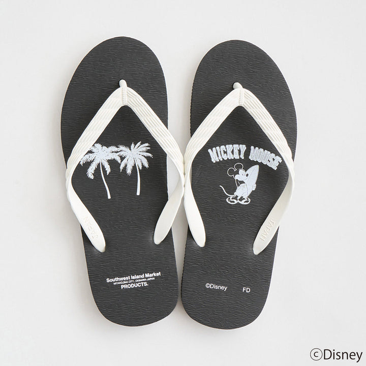 "Surf Mickey"  Beach Sandal + Tyvek Tote Bag Set