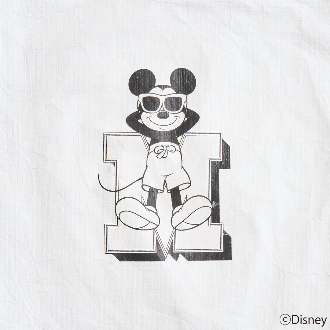 "M Mickey"  Beach Sandal + Tyvek Tote Bag Set