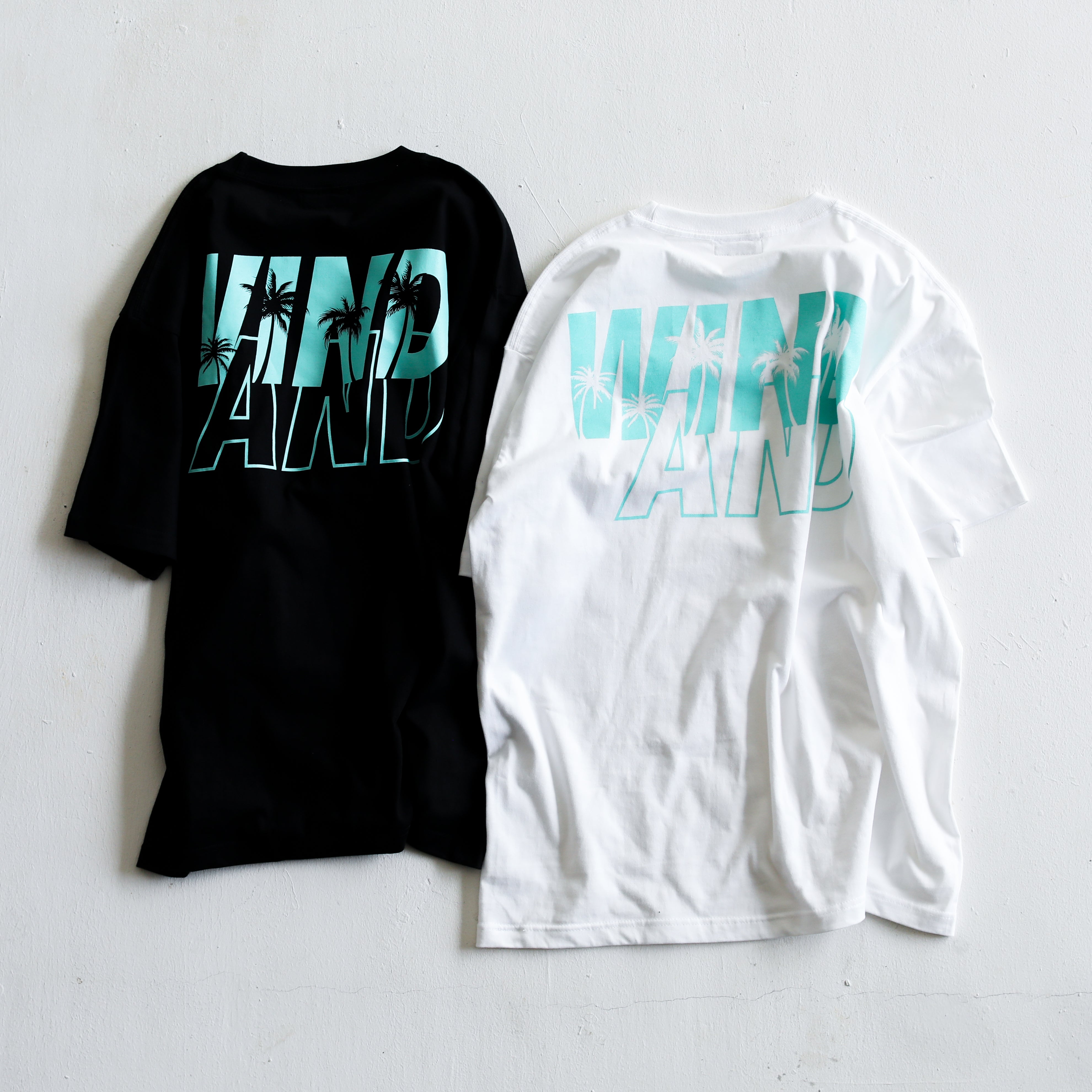 WINDANDSEA × SHIGIRA SEVEN MILES RESORT Back Print T-Shirts