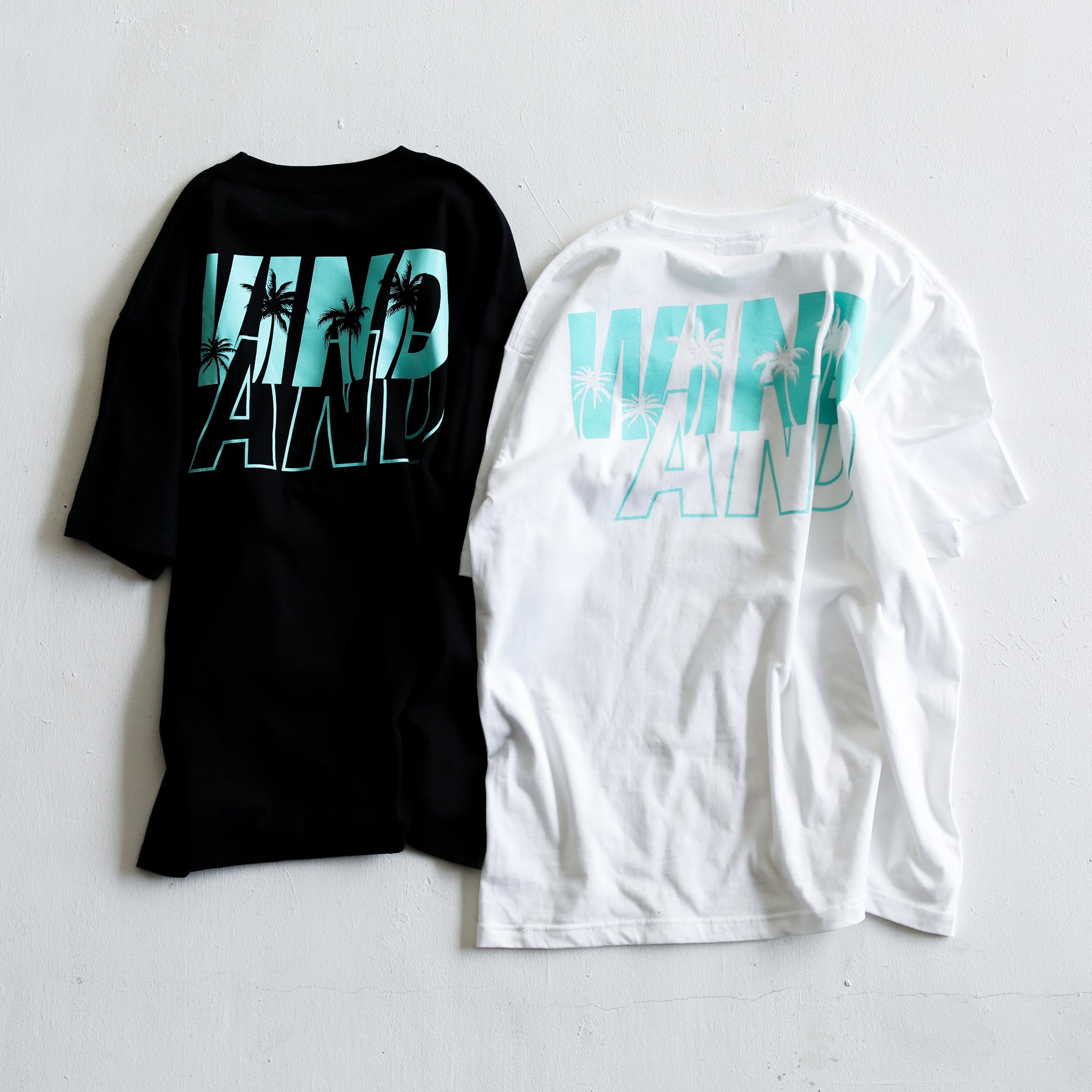 WINDANDSEA × SHIGIRA SEVEN MILES RESORT Back Print T-Shirts