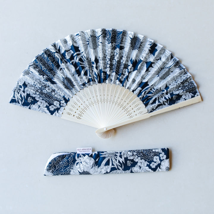 ALLAMANDA*Liberty Fabrics 扇子