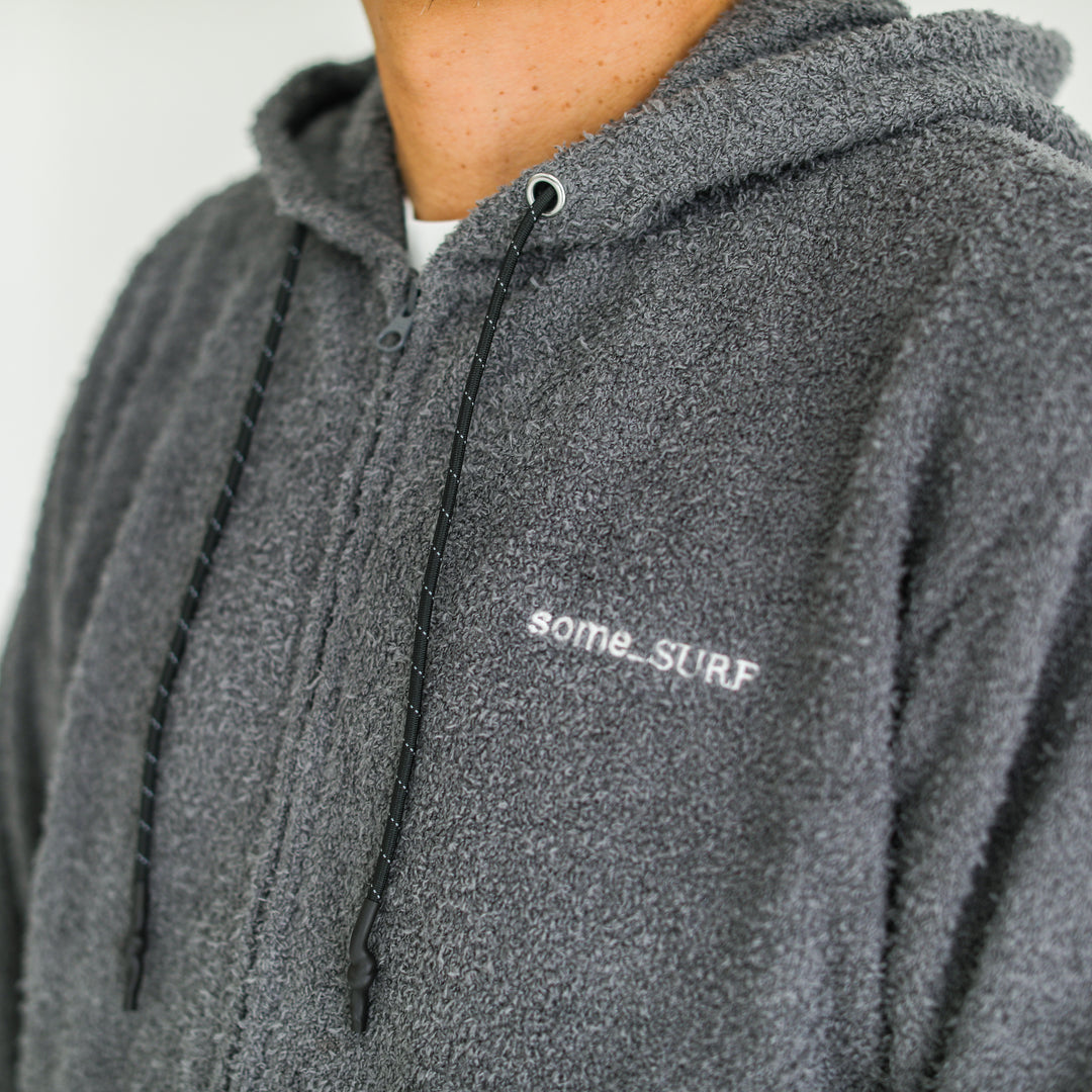 some_SURF Fluffy Zip Hoodie