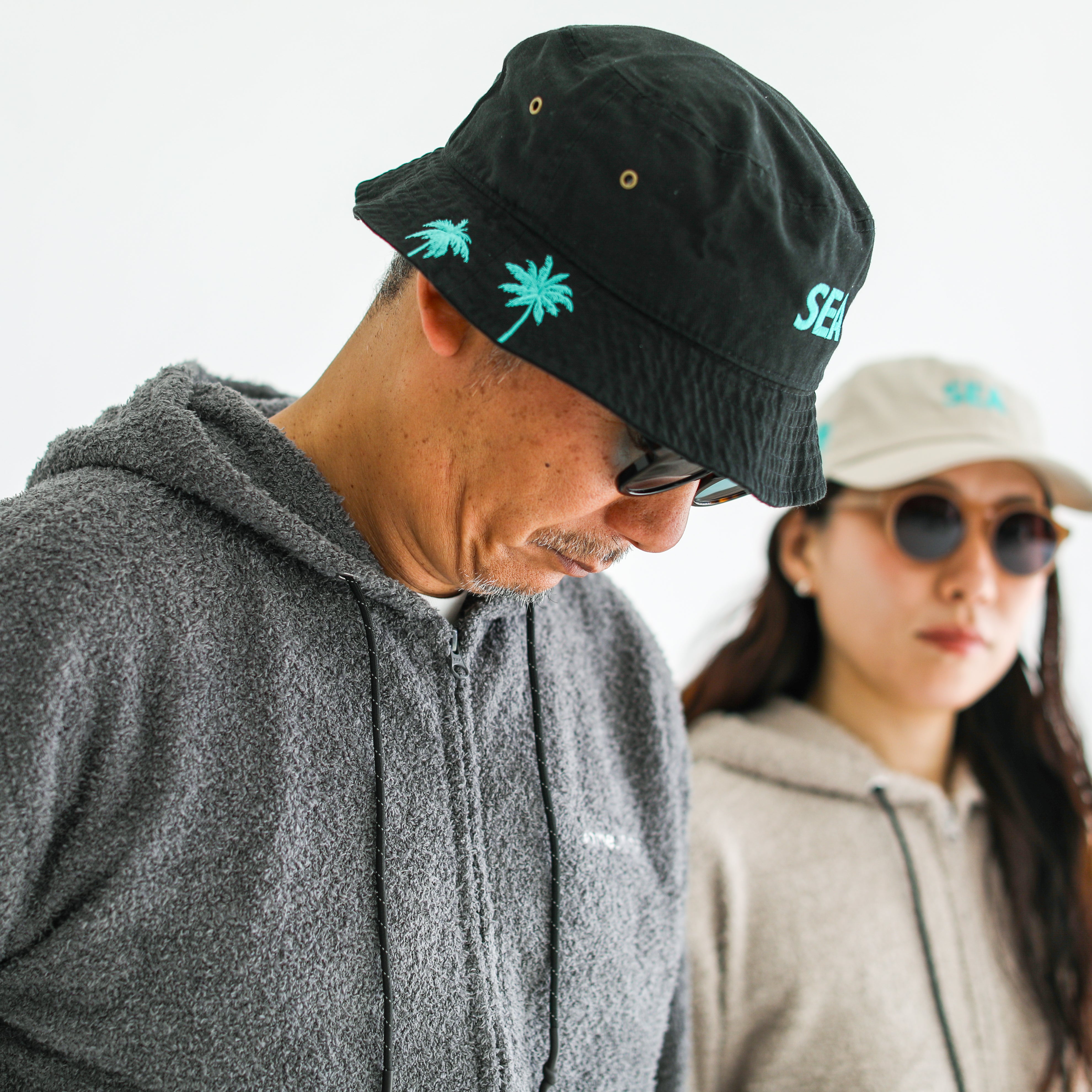 WINDANDSEA × SHIGIRA SEVEN MILES RESORT Embroidary Hat