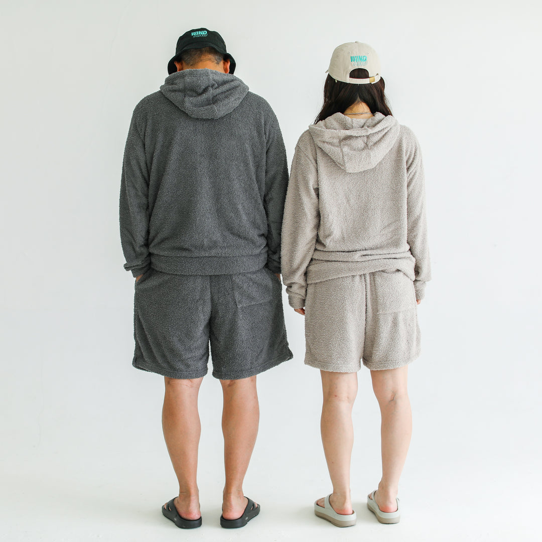 some_SURF Fluffy Zip Hoodie