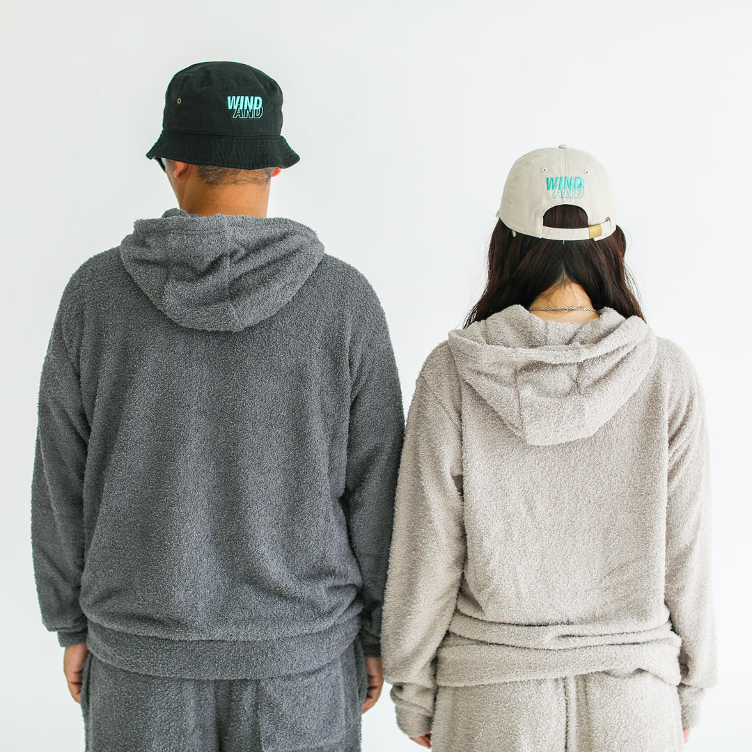 some_SURF Fluffy Zip Hoodie
