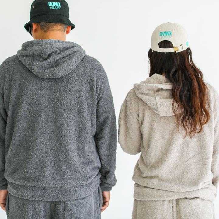 some_SURF Fluffy Zip Hoodie