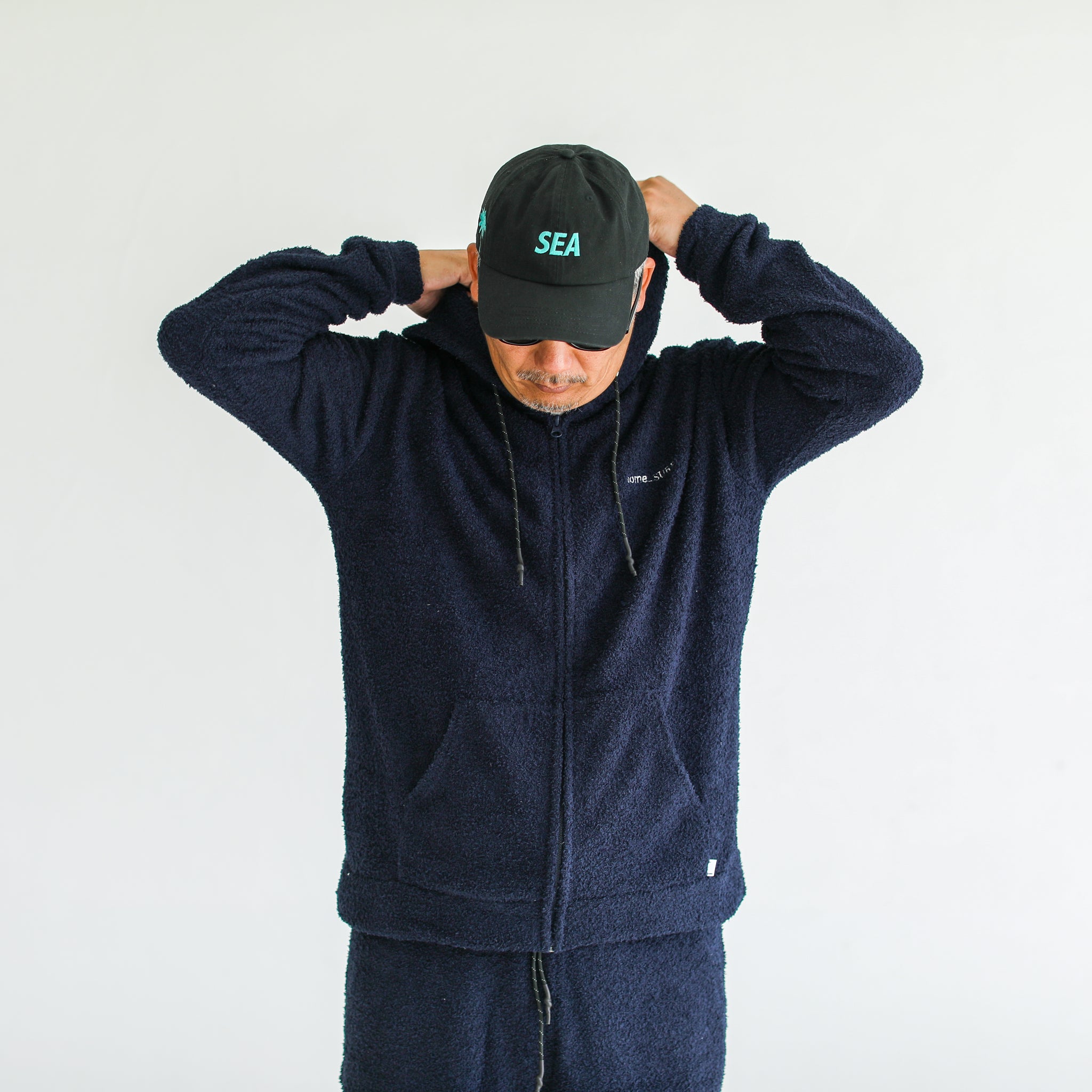 some_SURF Fluffy Zip Hoodie