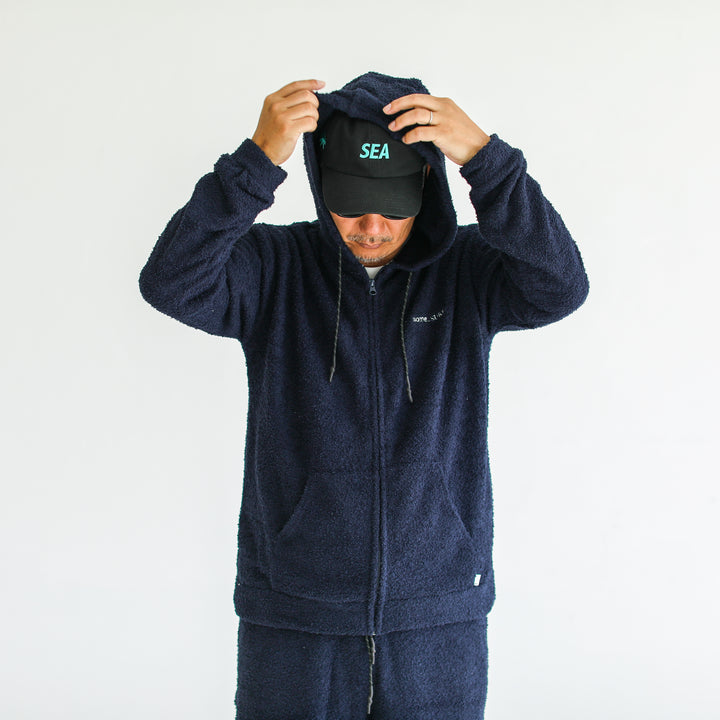 some_SURF Fluffy Zip Hoodie