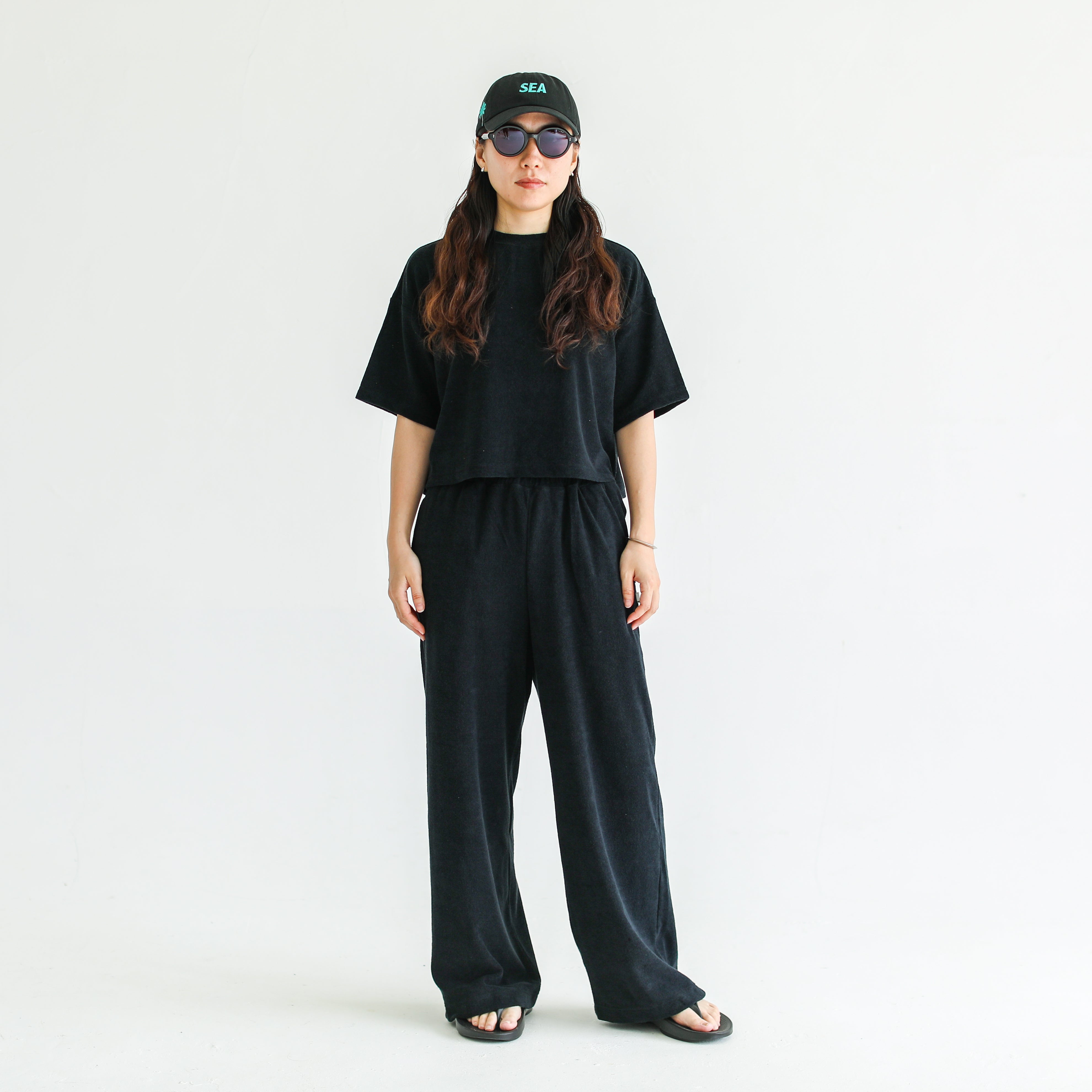 some_SURF Women Pile Short Sleeve T-Shirts