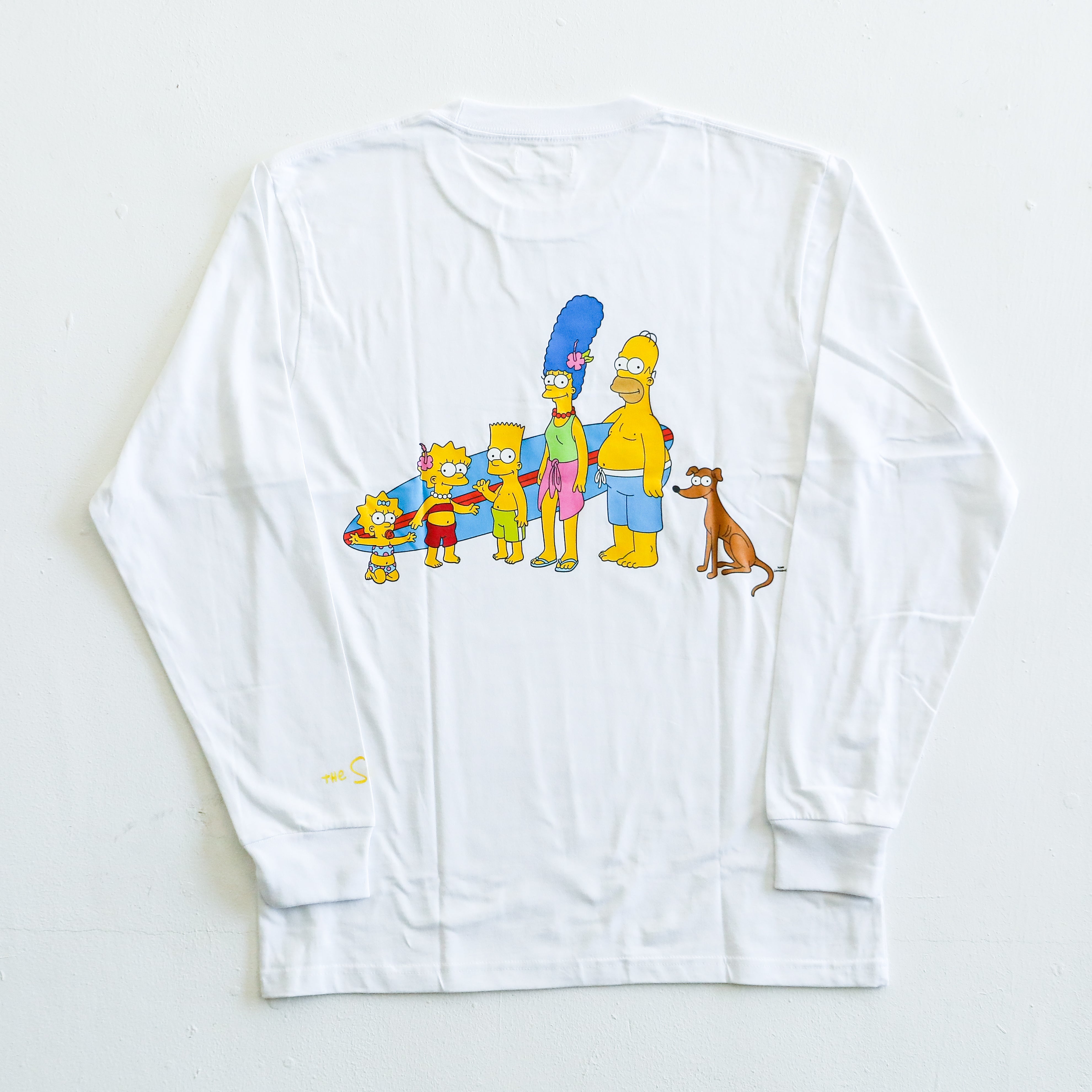 The Simpsons surf L/S tee