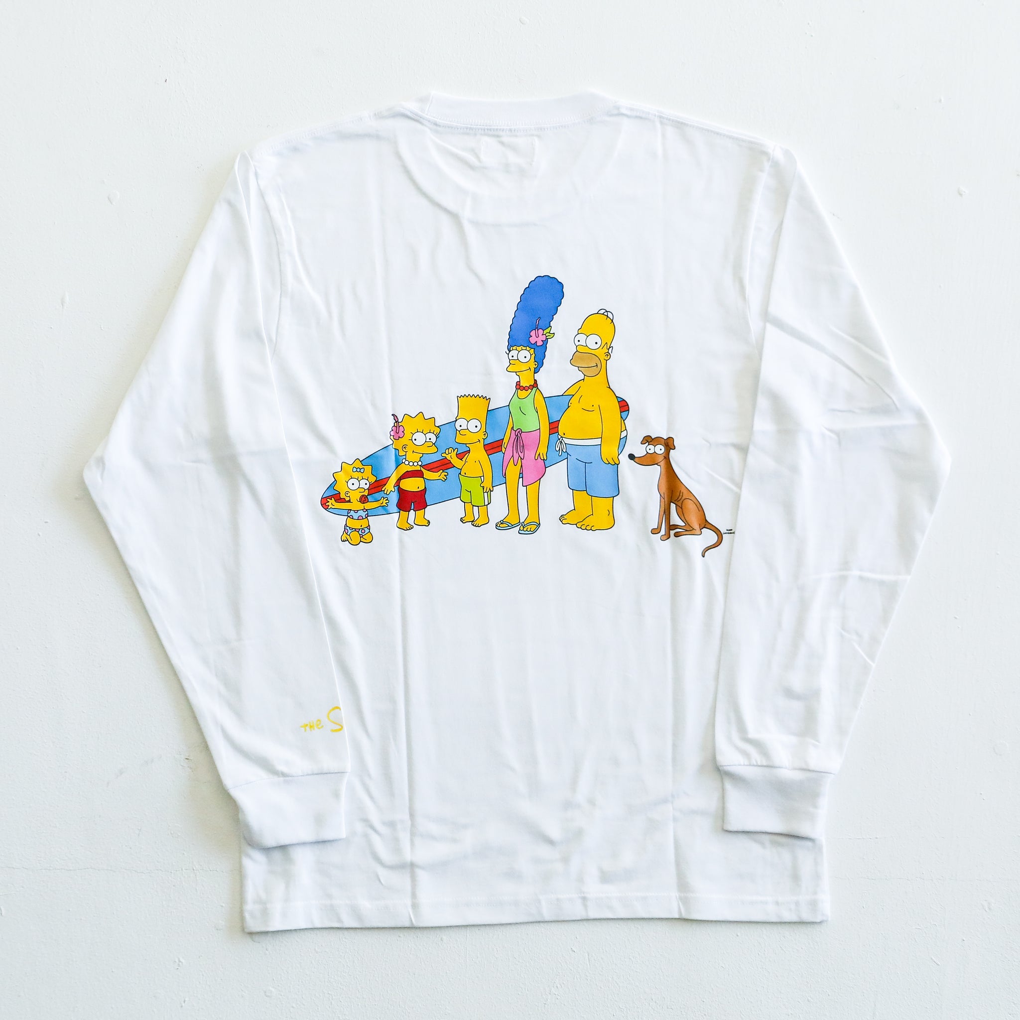 The Simpsons surf L/S tee