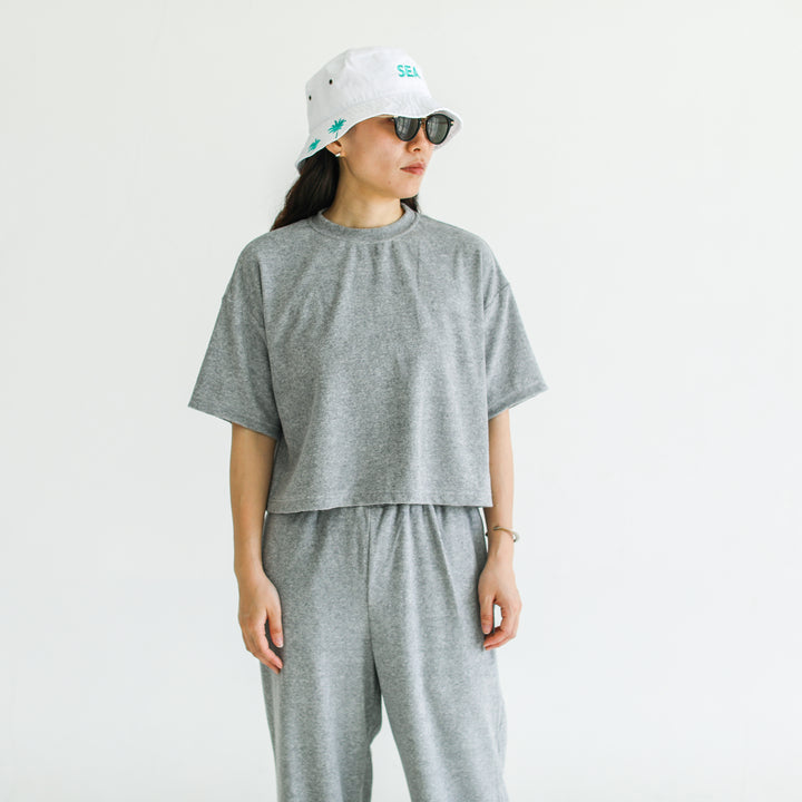some_SURF Women Pile Short Sleeve T-Shirts