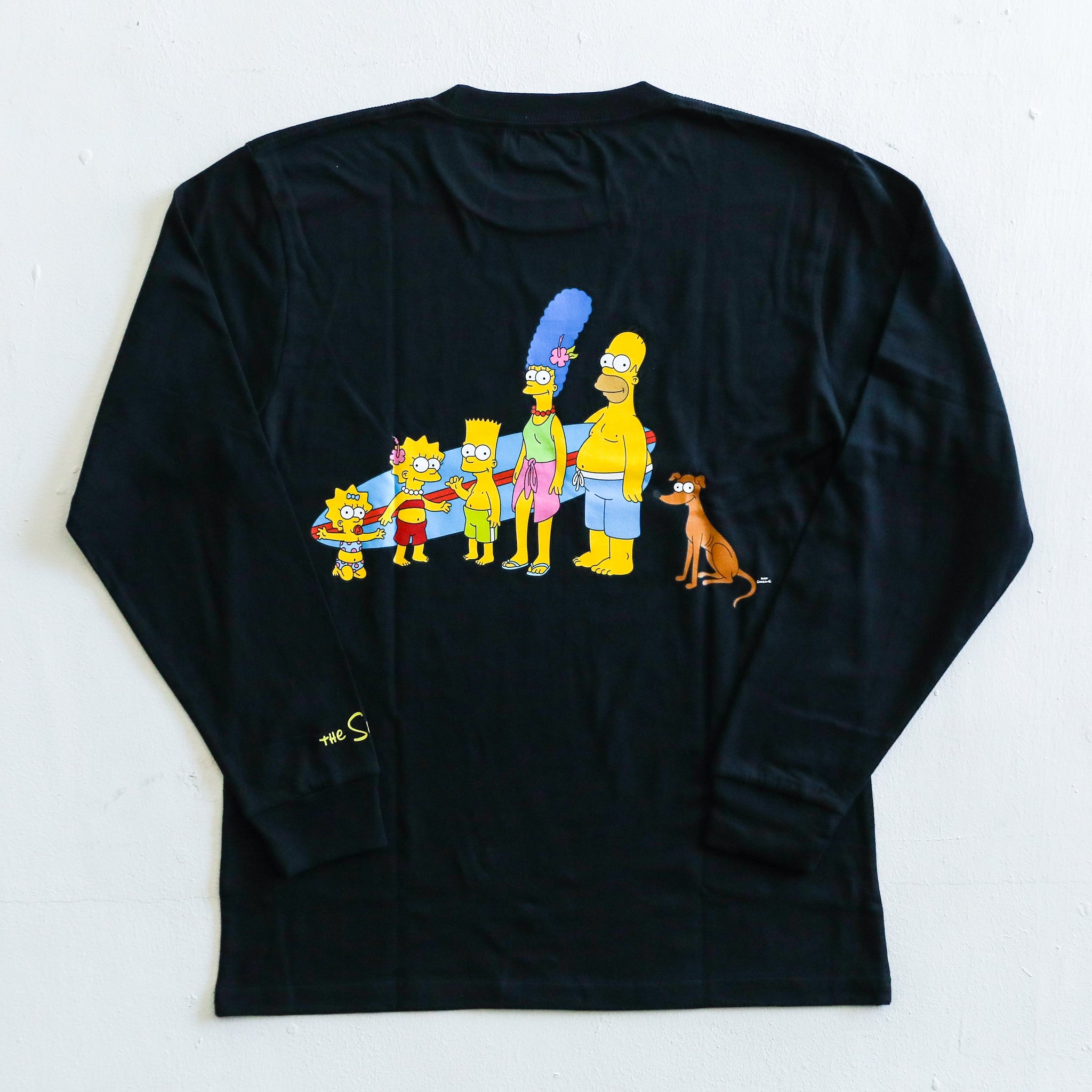 The Simpsons surf L/S tee