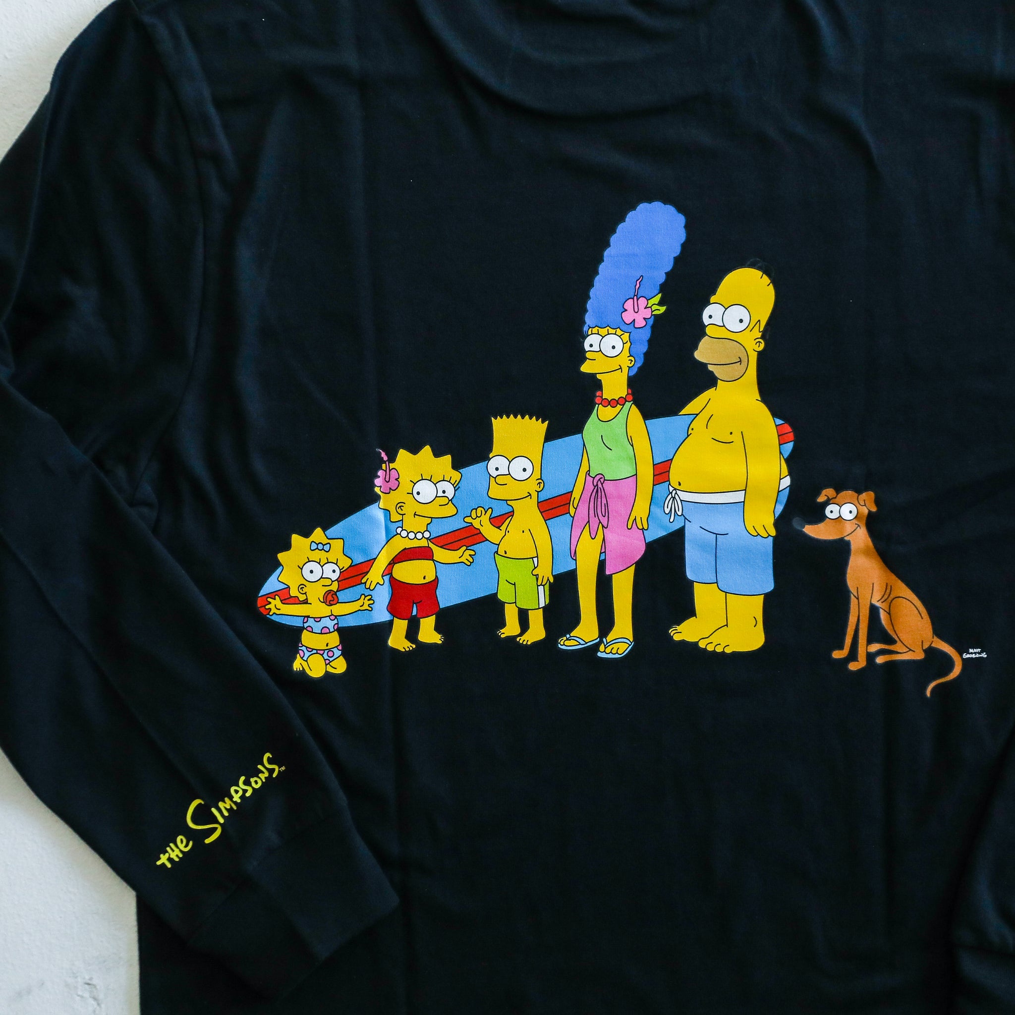 The Simpsons surf L/S tee