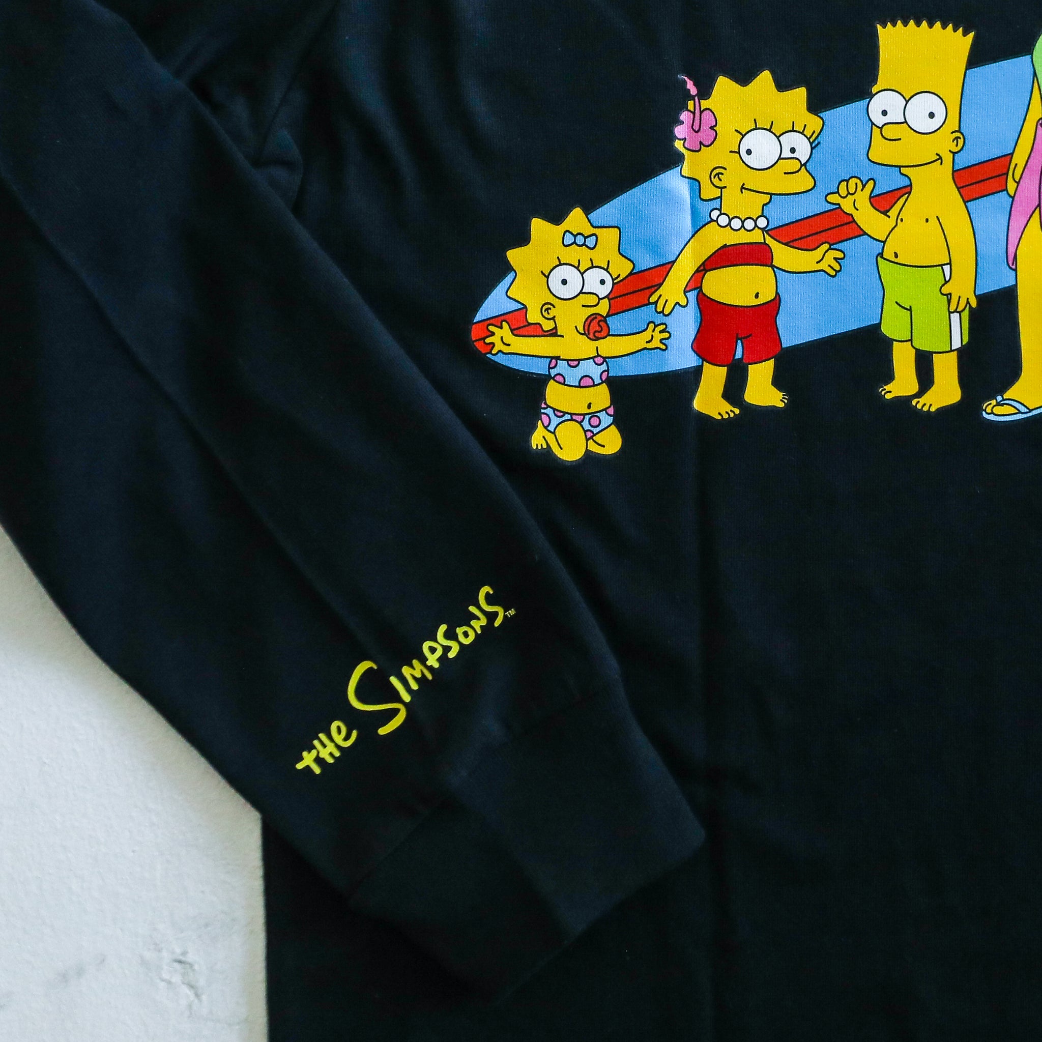 The Simpsons surf L/S tee